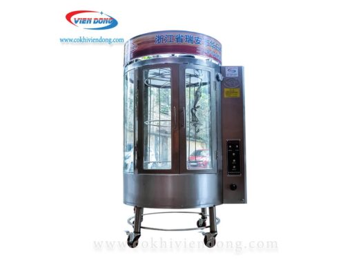 Lò quay vịt kính xoay